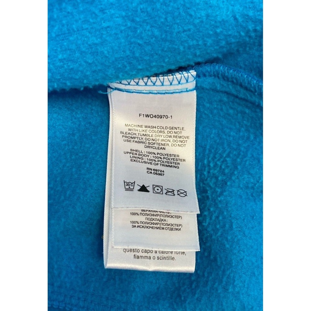 Columbia Interchange Women's White Blue Size XL Winter Coat Fleece Jacket Blue - Picture 5 of 13